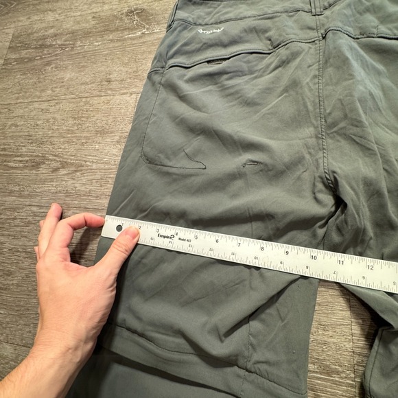 Columbia Pants Womens 14 gray Convertible Omni Shield Outdoor Activewear 34x29 - Picture 9 of 12